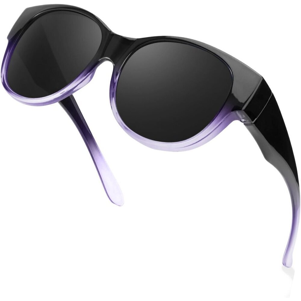 Women's A03 Gradient Purple Stylish Versatile Flexible Polarized Sunglasses